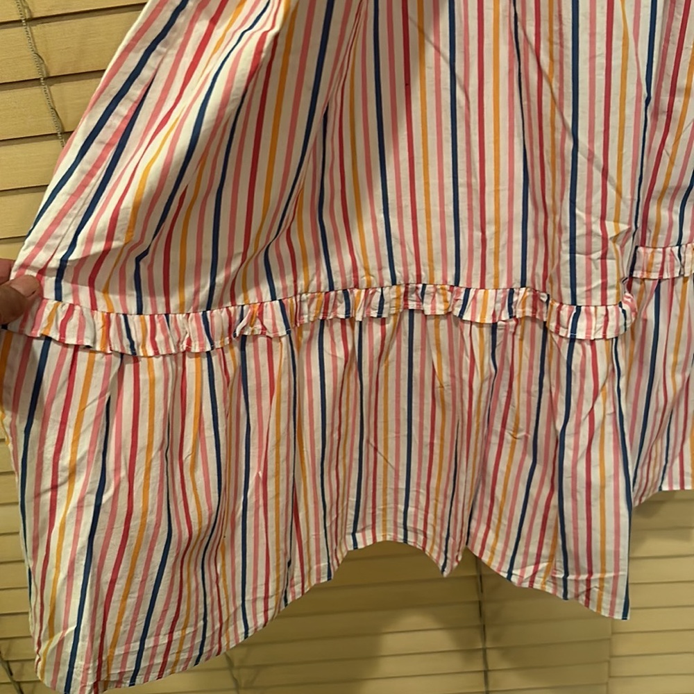 Draper James Kimberly Smocked Striped Midi Dress - Picture 10 of 13